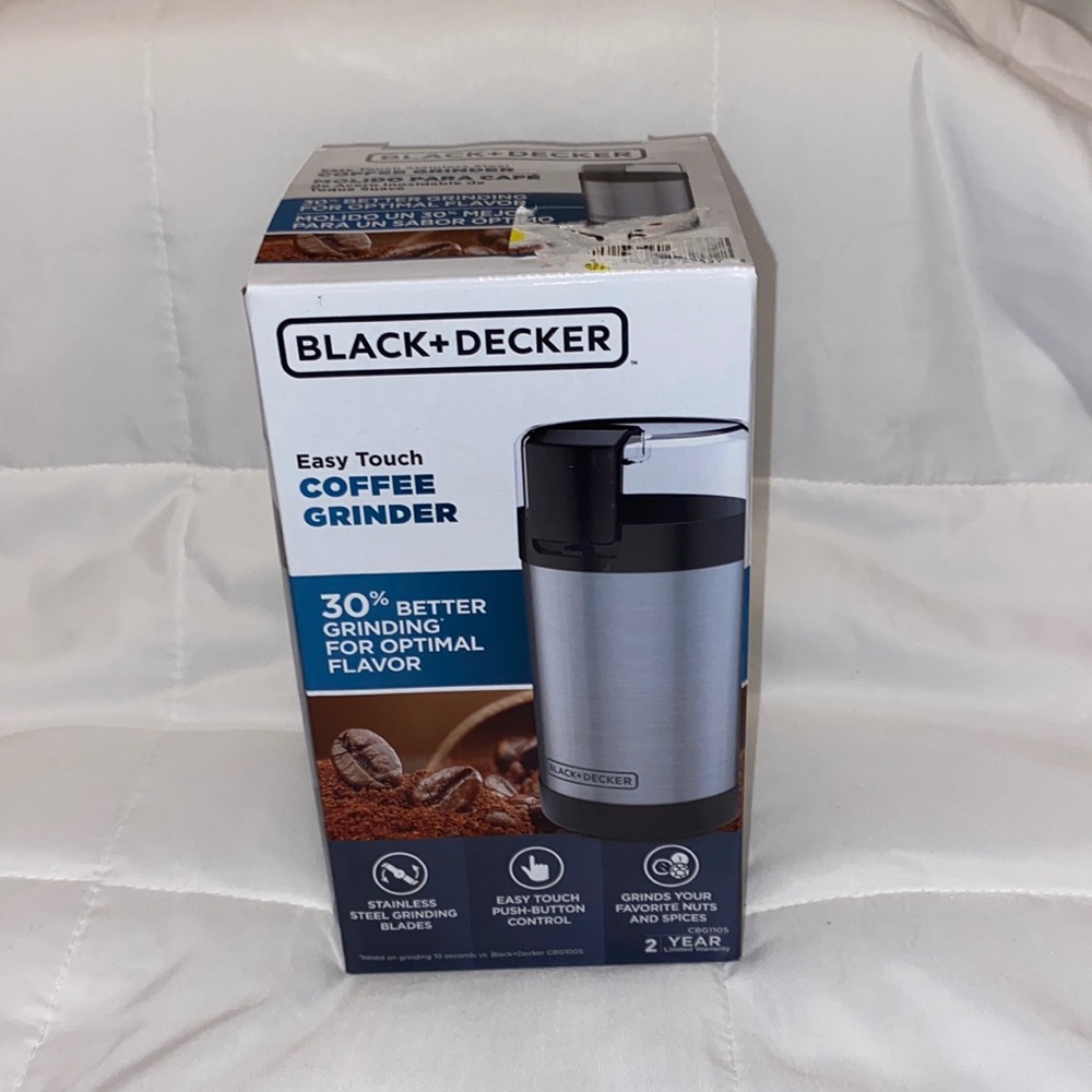 Black and decker coffee grinder